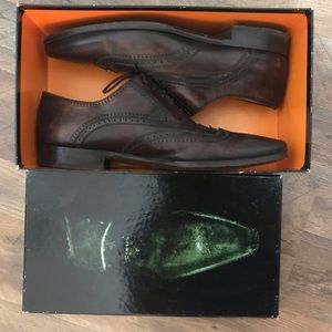 Magnanni Men’s Wingtip Brown Dress Shoe Size US 13